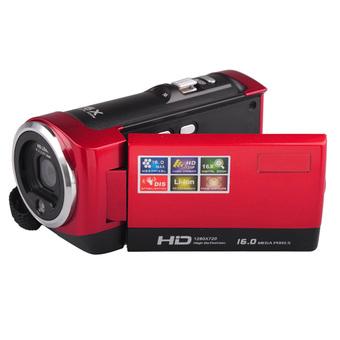 HD-777 Portable Digital SD/SDHC 32GB Video Camera Recorder (Red)  