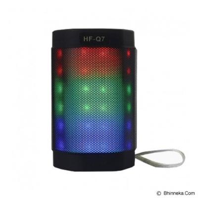 HF-Q7 Speaker Bluetooth LED Selfie Stick - Black