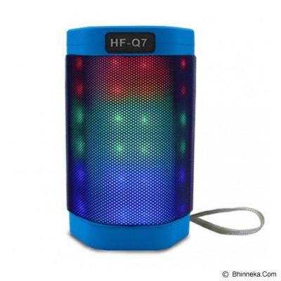 HF-Q7 Speaker Bluetooth LED Selfie Stick - Blue