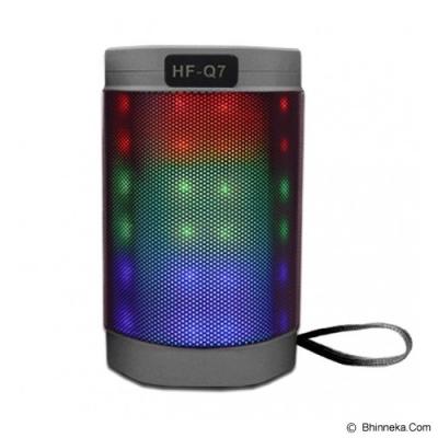 HF-Q7 Speaker Bluetooth LED Selfie Stick - Grey