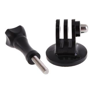 HKS Tripod Base Support Mount + Bolts Adapters for GoPro Hero3+/3/2/1 Camera (Black) (Intl)  