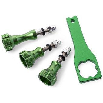 HKS XCSource Aluminum Knob Bolt Screw and Wrench for GoPro Hero 2 3 3+ Monopod for outerdoor (Green) (Intl)  