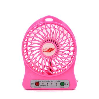 HOB Portable Rechargeable Fan - Pink  