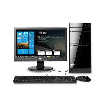 HP 251-012D Desktop PC - 20" - Intel i3-4170 - 2GB RAM - 500GB - Intel HD Graphics - Win 8.1 - Hitam  