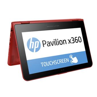 HP Pavilion X360 Convertible 11-K027TU - N3050 - 4GB - 500GB - Intel HD Graphics - Win 8.1 - Touch Screen - Sunset Red  