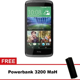 HTC Desire 526G - 8 GB - Abu-abu + Gratis Powerbank Advance 3200 mAh  