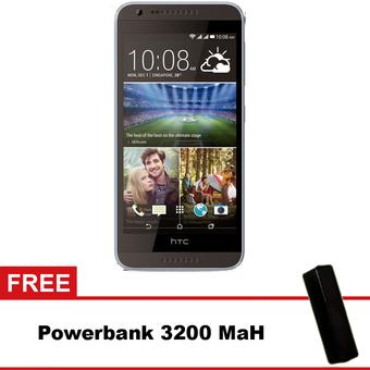 HTC Desire 620G - 8 GB - Abu-abu + Gratis Powerbank Advance 3200 mAh  