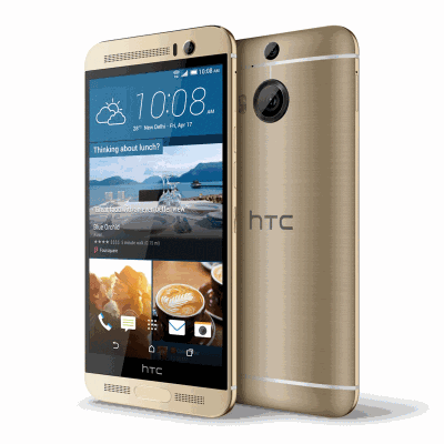 HTC One M9 Plus Gold on Gold Smartphone [32 GB/ Garansi Resmi]