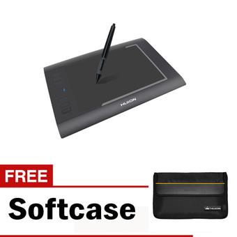 HUION Graphic Tablets H58L Small + Gratis Softcase  