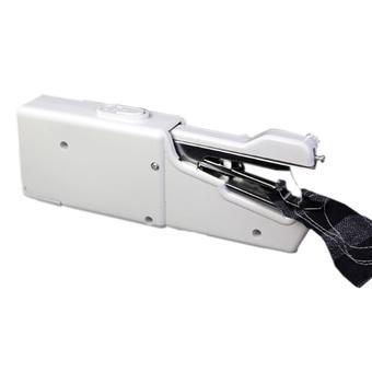 Hand-Held Electric Sewing Machine (White)  