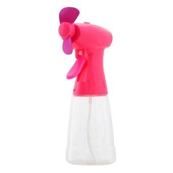Hand-Held Spray Mist Fan Pink  