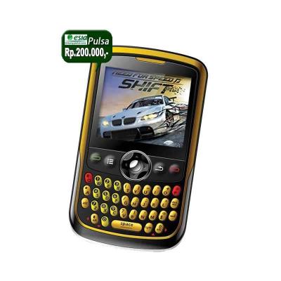 Hape Esia Gaming Qwerty (Olive EC 6060) Black Yellow (Area Jakarta)
