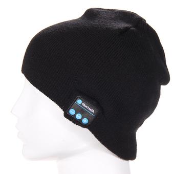 Hat Wireless Bluetooth Headphone (Black)  