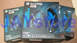 Headset Gaming Sades SA- 711 Chopper Garansi 1 tahun MURAH berkualitas