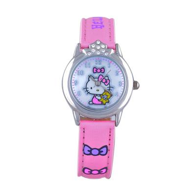 Hello Kitty HKFR1207-04A Pink Jam Tangan Anak Perempuan