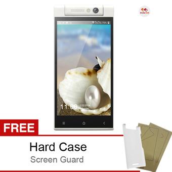 Himax Pure III Octa Core - Dual SIM - Putih + Bonus Hard Case & Screen Guard  