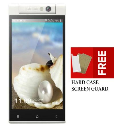 Himax Pure III Octa Core - Dual SIM - Putih Bonus Hard Case & Screen Guard
