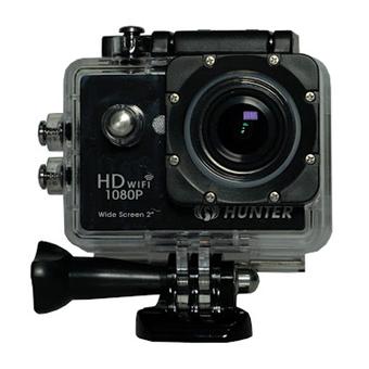 Hunter Action Camera 12 MP Full HD 1080P H.264 LCD 2" + Waterproof Case - Hitam  