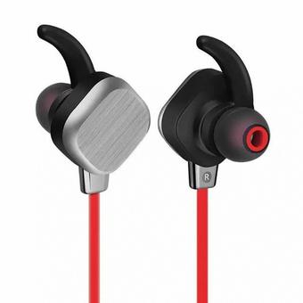 IP55 Sports Headset Bluetooth 4.1 Wireless Mini Headphone Earphone with Mic Handsfree For iPhone Samsung (Red) (Intl)  