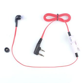 In-Ear Headphone for Walkie-talkie (Red) (Intl)  