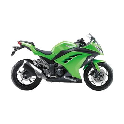 Indent - Kawasaki Ninja 250cc Green Sepeda Motor [Uang Muka Kredit]
