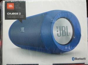 JBL Charge 2 Blue Portable Bluetooth Speaker USB Charger Wireless Biru
