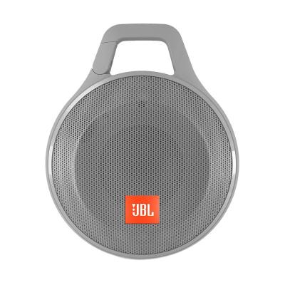 JBL Clip+ Portable Bluetooth Speaker - Abu abu