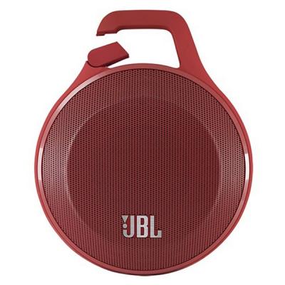 JBL Clip + Splashproof Ultra Portable Bluetooth Speaker - Merah