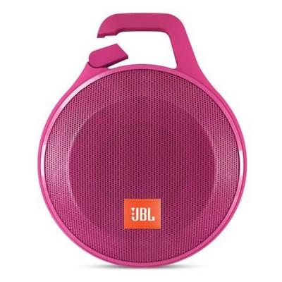 JBL Clip + Splashproof Ultra Portable Bluetooth Speaker - Pink