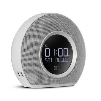 JBL Horizon Bluetooth Clock Radio With 2 USB Port Fast Charger - Ambient Light Speaker - Putih  