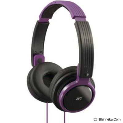 JVC Riptidz On Ear Headphones [HA-S200] - Purple