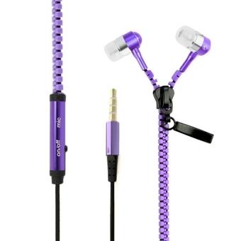 Jack Zipper Bluetooth Headset Purple  