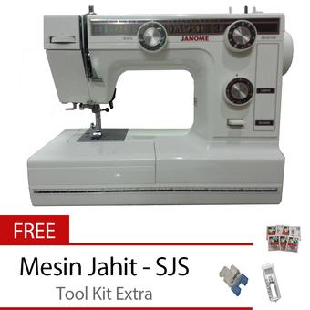 Janome 380 Mesin Jahit Portable + Bonus Tool Kit  