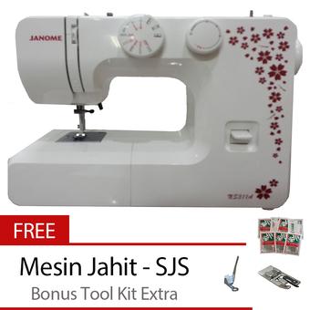 Janome NS 311A Mesin Jahit Portable + Free Tool KIT  