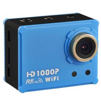 Jia Hua AT200 Outddor Sport Camera Water Proof Diving Ultra Wide Angle Lens Wifi (Blue)  