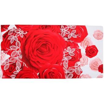 JuzzShop Alas Setrika Bunga Red Rose JSAS008 Merah  