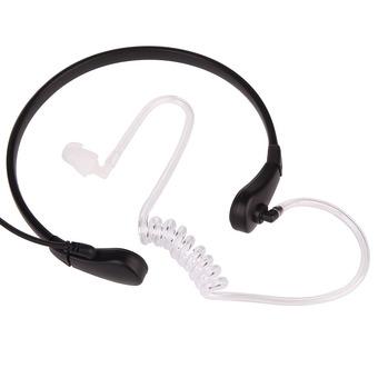 K head finger PTT walkie-talkie headset larynx control air duct (Intl)  