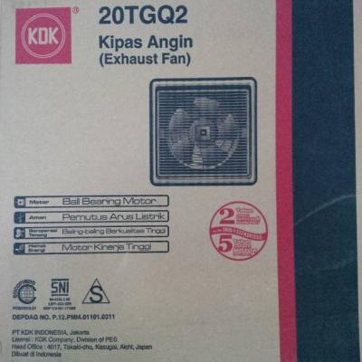KDK 20TGQ Ceiling Exhaust Fan [8 Inch]