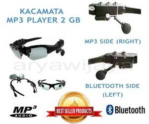 Kacamata MP3 Sunglass Bluetooth 2 GB