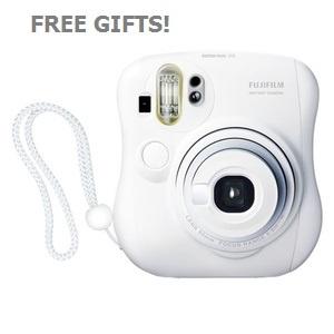 Kamera Fujifilm Polaroid Instax 25s White + Gifts!