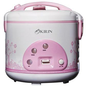 Kirin Rice Cooker KRC-288 - Putih/Pink  