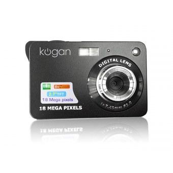 Kogan Kamera Digital - 18MP - 8x Optical Zoom - Hitam  