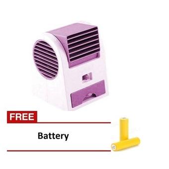Kokakaa Mini AC Cooling Fan Portable - Ungu  