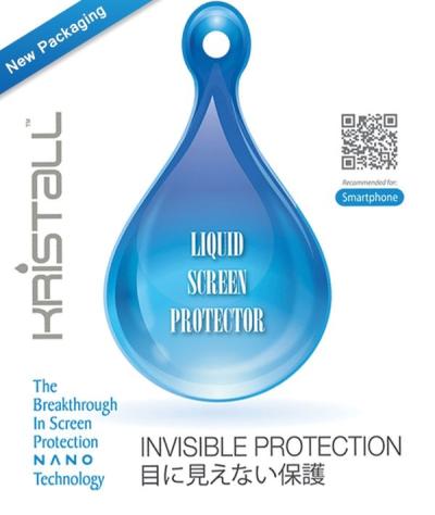 Kristall Liquid Blue Screen Protector for Smartphone [up to 7 Inch]
