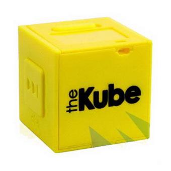 Kube MP3 Player - 4GB - Kuning  