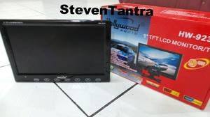 LCD TV Portable 9inch Hollywood Audio (TouchButton / TunerTV / Remote)