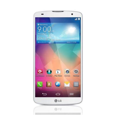 LG G Pro 2 White [LTE/RAM 3GB] + Flip Cover Voia Blue