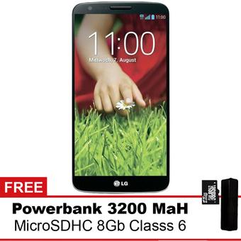 LG G2 Mini D618 - 8GB - Hitam + Powerbank + MMC 8Gb  