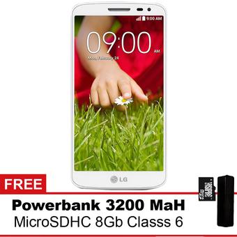 LG G2 mini D618 - Putih + Gratis Powerbank + MMC 8Gb  
