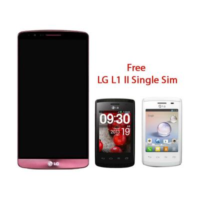 LG G3 16GB Red (Free LG L1 II Single Sim)